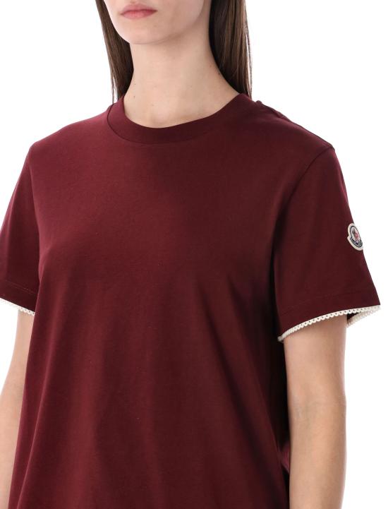 26SS 몽클레어 반팔 티셔츠 8C0002789AUO 436 Rosa - MONCLER