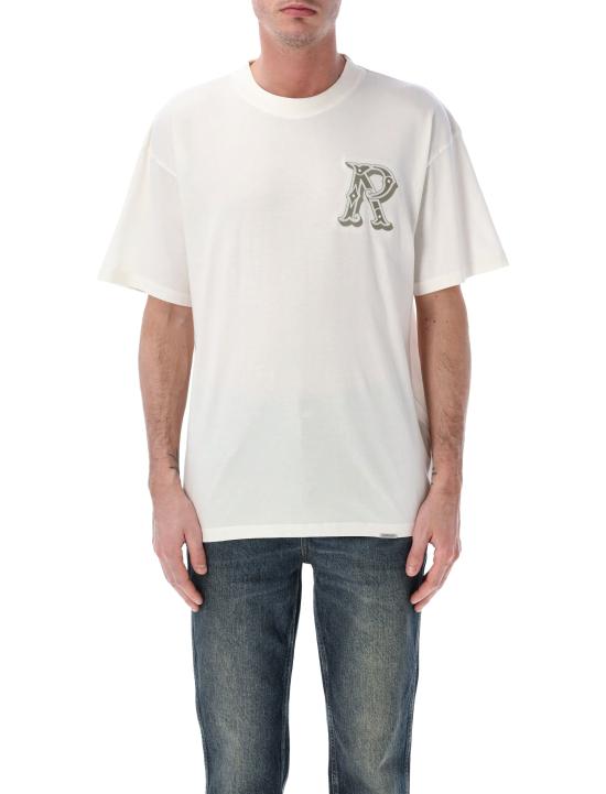 26SS 리프레젠트 반팔 티셔츠 MLM100595 72 FLAT WHITE