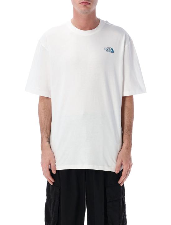 26SS 노스페이스 반팔 티셔츠 NF0A8G9W FN4 Bianco