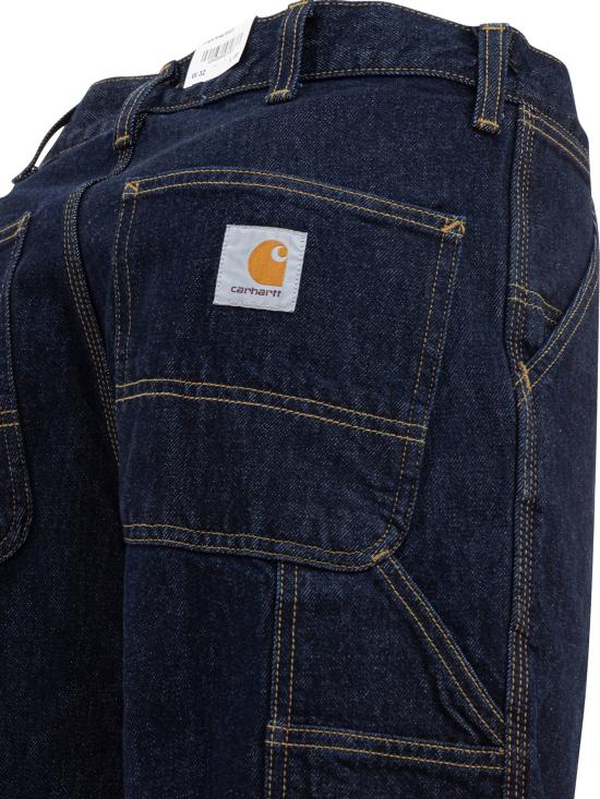 26SS 칼하트 WIP 스미스 데님 싱글 니 쇼츠 I0320260102 BLUE RINSED DOM - CARHARTT WIP