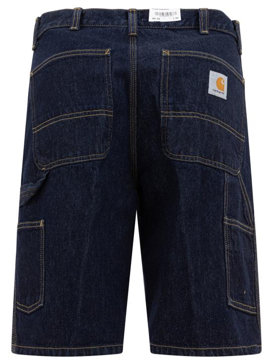 26SS 칼하트 WIP 스미스 데님 싱글 니 쇼츠 I0320260102 BLUE RINSED DOM - CARHARTT WIP