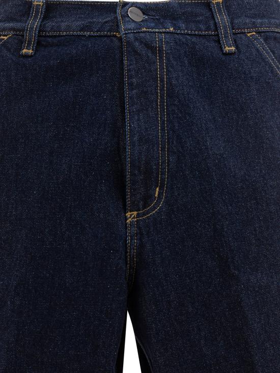 26SS 칼하트 WIP 스미스 데님 싱글 니 쇼츠 I0320260102 BLUE RINSED DOM - CARHARTT WIP
