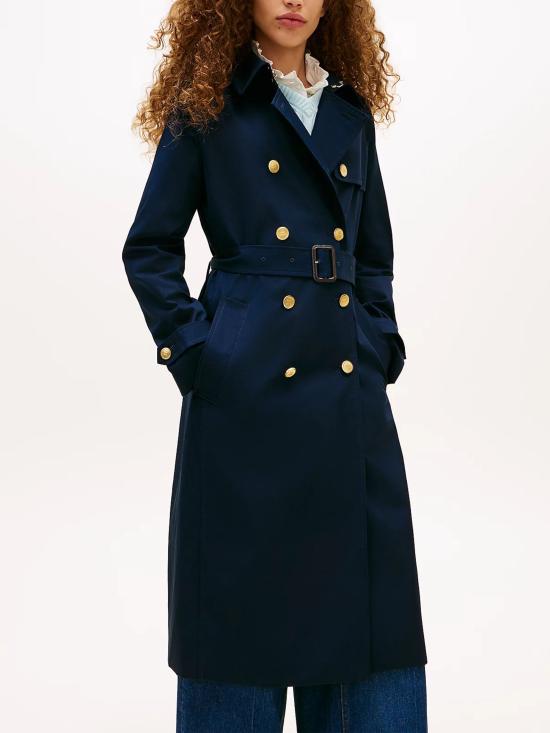 26SS 타미힐피거 코트 WW0WW48873 C1G Blue - TOMMY HILFIGER