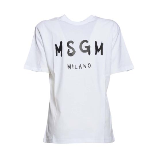 26SS [키즈] 엠에스지엠 티셔츠 F5MSJUTH007 001 White