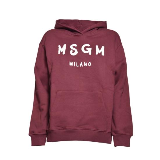 26SS [키즈] 엠에스지엠 티셔츠 F5MSJUHS019 MS034 Bordeaux