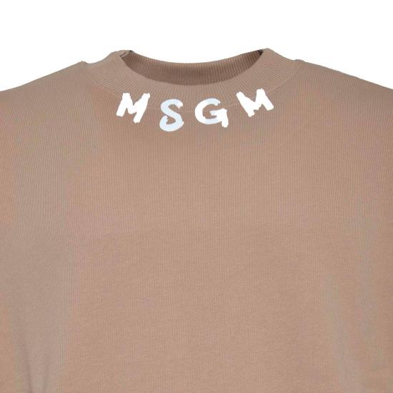 26SS 엠에스지엠 긴팔 티셔츠 3740MM103247799 Beige - MSGM