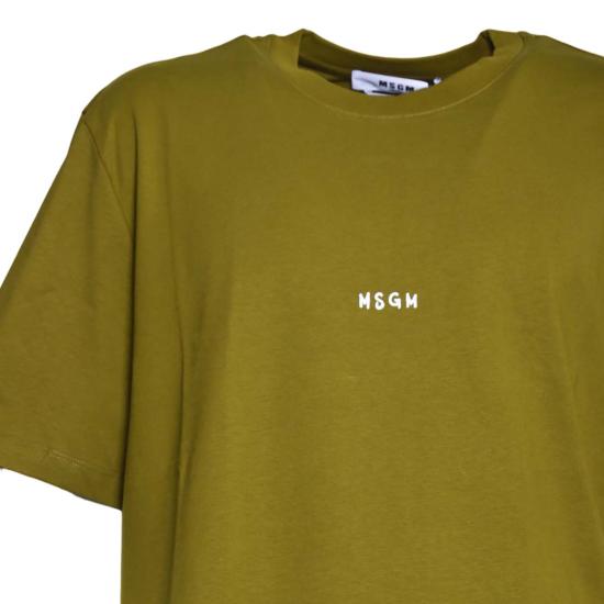 26SS 엠에스지엠 반팔 티셔츠 3940MM550257798 38 Green - MSGM
