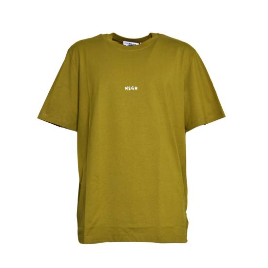 26SS 엠에스지엠 반팔 티셔츠 3940MM550257798 38 Green