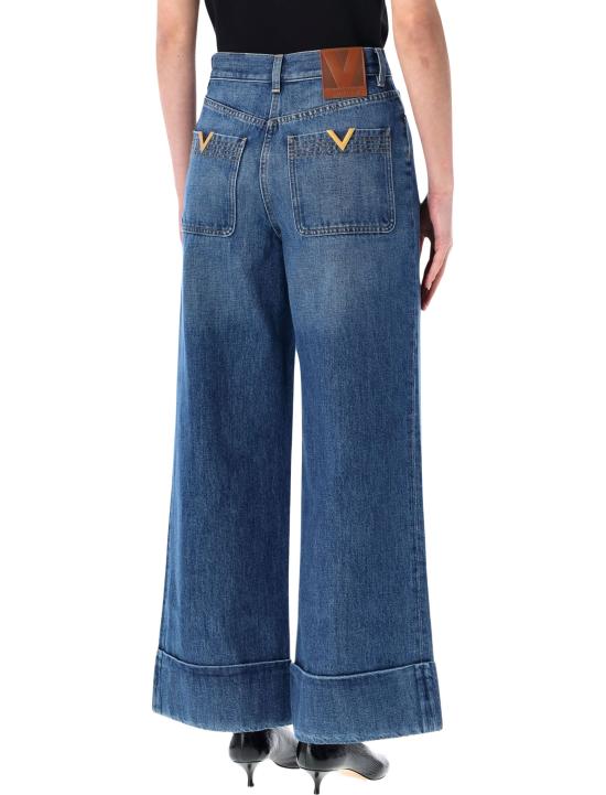 26SS 발렌티노 가라바니 데님 팬츠 8B3DD29K9Y8 558 Blue - VALENTINO GARAVANI