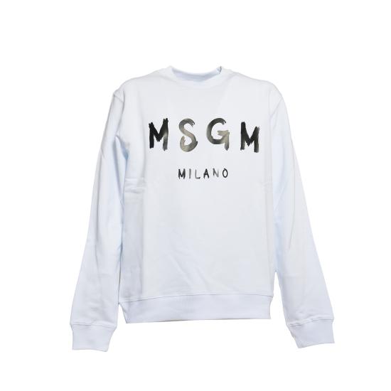 26SS 엠에스지엠 긴팔 티셔츠 2000MM513200000 01 White - MSGM