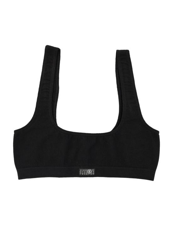 26SS MM6 메종마르지엘라 브라  MKRK40010 Nero