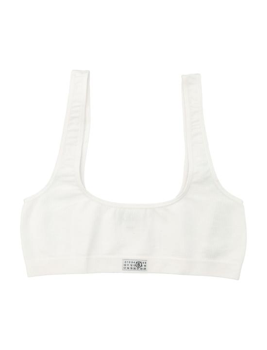 26SS MM6 메종마르지엘라 브라  MKRK40010 101 Bianco