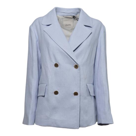 26SS 에스막스마라 수트 자켓 2619041033600 005 Clear Blue
