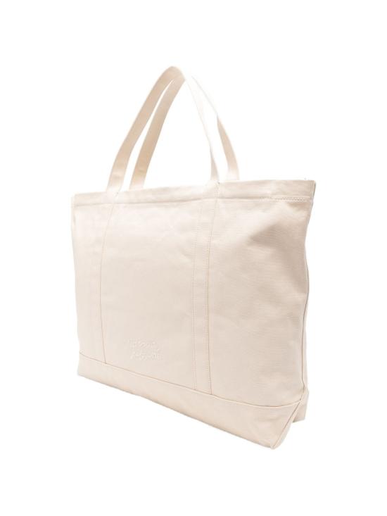 26SS 메종키츠네 폭스 헤드 XL 토트백 LW05105 WW01070432 Beige - MAISON KITSUNE