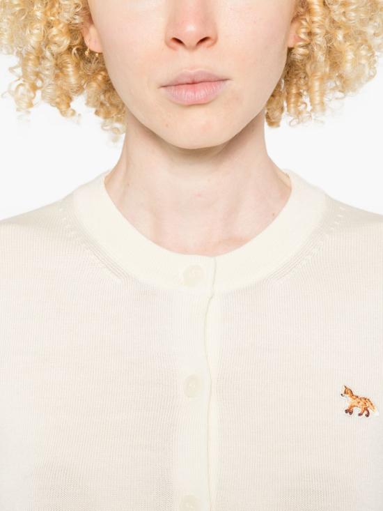 26SS 메종키츠네 베이비 폭스 메리노 레귤러 가디건 PW00502 KT11810383 Beige