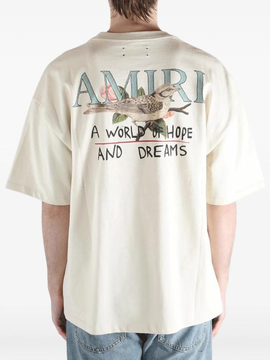 26SS 아미리 반팔 티셔츠 AMTOJR1095 271 Beige - AMIRI