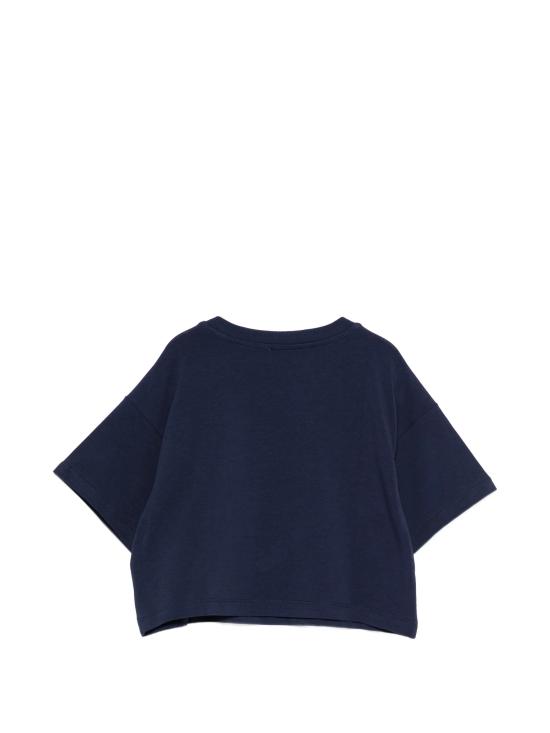 26SS [키즈] 모스키노 티셔츠 HDM072LBA00 40016 Blue - MOSCHINO