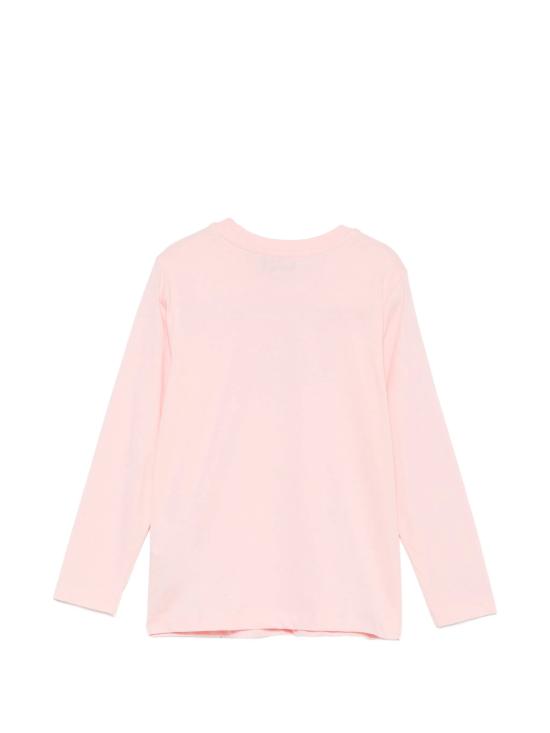 26SS [키즈] 모스키노 티셔츠 HUO011LAA03 50209 Pink - MOSCHINO