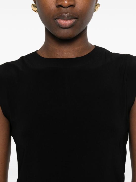 26SS 노마카말리 민소매 티셔츠 KK4256PLE91 001 Black - NORMA KAMALI