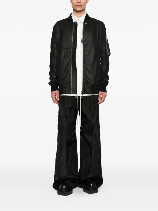 26SS 릭 오웬스 스트레이트 팬츠 RR01F2321NCVER5 09 Black - RICK OWENS