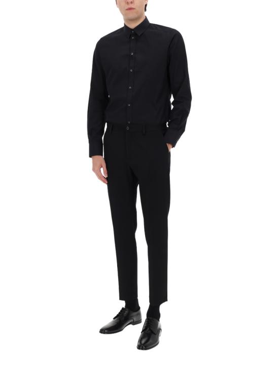 26SS 돌체앤가바나 스트레이트 팬츠 GW13ET FUBGZN0000 BLACK - DOLCE & GABBANA