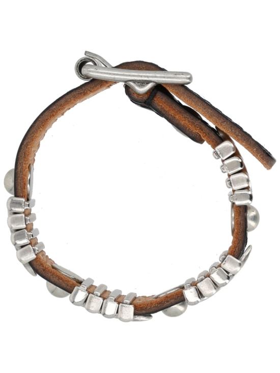 26SS 아워레가시 브레이슬릿 A4258WB BLACKCHROMEXCELLEATHER - OUR LEGACY