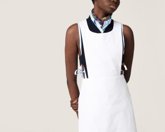 26SS 미우미우 미디 원피스 MF6326SOOO19SE F0009 BIANCO - MIU MIU