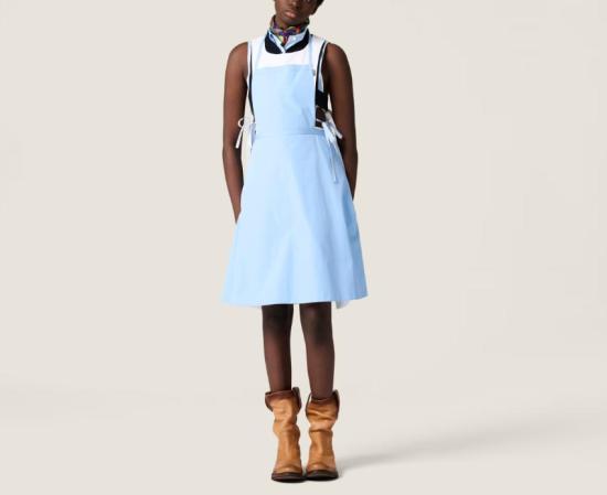 26SS 미우미우 미디 원피스 MF6326SOOO19SE F0009 BIANCO - MIU MIU