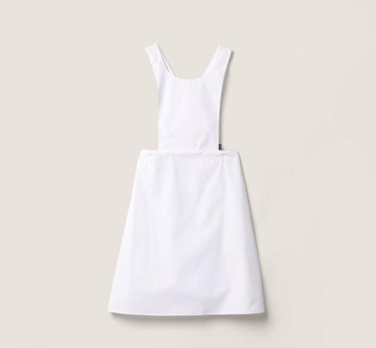 26SS 미우미우 미디 원피스 MF6326SOOO19SE F0009 BIANCO