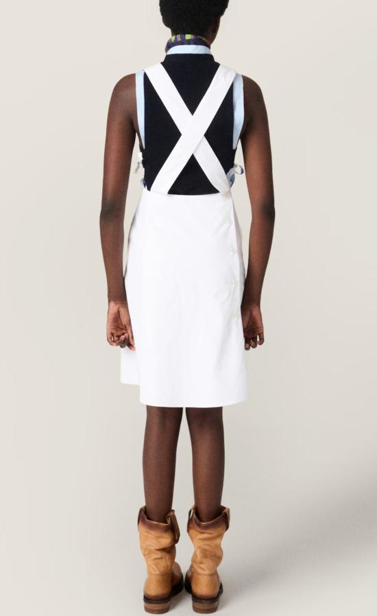 26SS 미우미우 미디 원피스 MF6326SOOO19SE F0009 BIANCO - MIU MIU