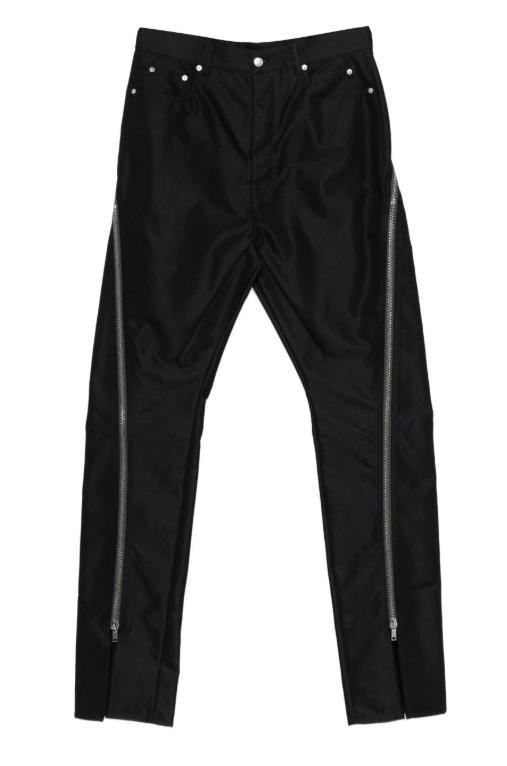 26SS 릭 오웬스 스트레이트 팬츠 RU01F2343CDU 09 BLACK