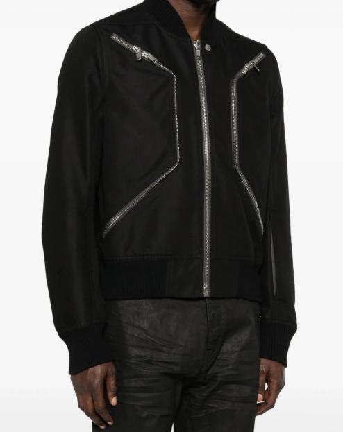 26SS 릭 오웬스 봄버 자켓 RU01F2790CDU 09 BLACK