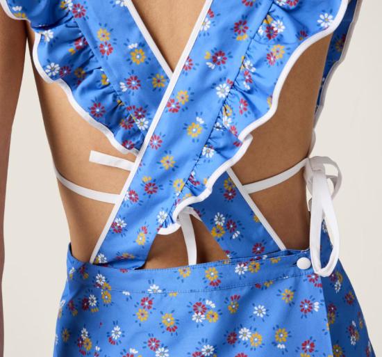 26SS 미우미우 미디 원피스 MF6301SOOO19KO F05HG PERVINCA RUBINO - MIU MIU