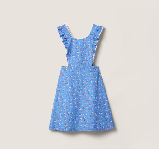 26SS 미우미우 미디 원피스 MF6301SOOO19KO F05HG PERVINCA RUBINO