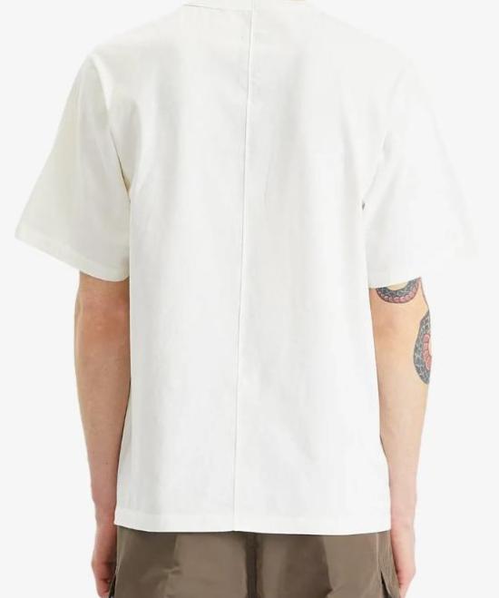 26SS 릭 오웬스 반팔 티셔츠 RU01F2232JA 11 MILK - RICK OWENS