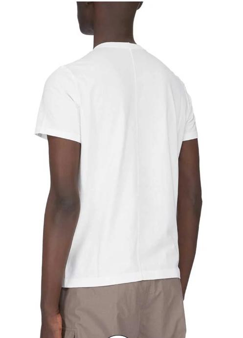 26SS 릭 오웬스 반팔 티셔츠 RU01F2265JA 11 MILK - RICK OWENS