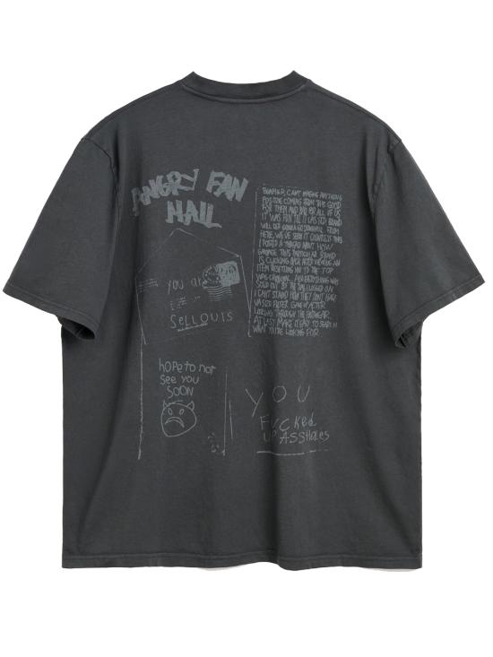 26SS 아워레가시 반팔 티셔츠 M2266 BA Angry - OUR LEGACY