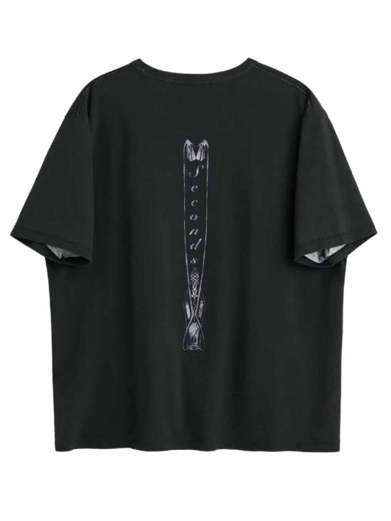 26SS 아워레가시 뉴 박스 티셔츠 사이버네틱 엔젤 프린트 M2266N C Cybernetic angel - OUR LEGACY