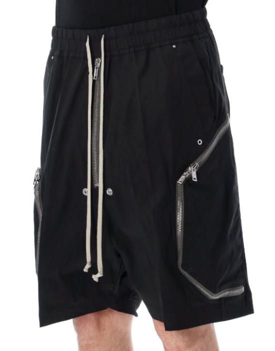 26SS 릭 오웬스 숏팬츠 RU01F2376TE 09 BLACK - RICK OWENS