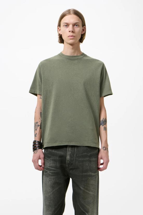 26SS 아워레가시 박스 티셔츠 원 레거시 저지 M226 6BW Green - OUR LEGACY