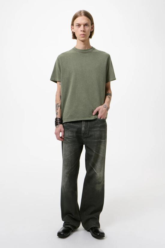 26SS 아워레가시 박스 티셔츠 원 레거시 저지 M226 6BW Green - OUR LEGACY