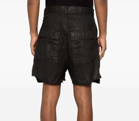 26SS 릭 오웬스 숏팬츠 DU01F4350DBK 09 BLACK - RICK OWENS