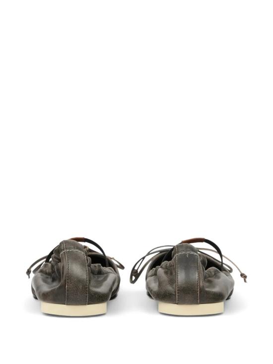 26SS MM6 메종마르지엘라 플랫 슈즈 S66WZ0037 P7706 HB495 Black - MM6 MAISON MARGIELA