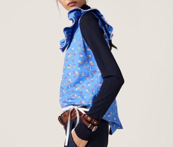 26SS 미우미우 지갑 5IB8052G75 F05HP TABACCO ARG VECCHIO - MIU MIU