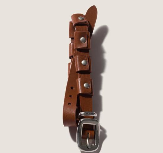 26SS 미우미우 지갑 5IB8052G75 F05HP TABACCO ARG VECCHIO - MIU MIU