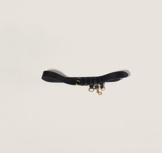 26SS 미우미우 레귤러 벨트 5CC7202G7U F0002 NERO