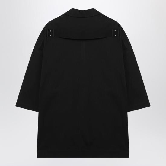 26FW 릭 오웬스 반팔 티셔츠 RU01F2298TE 09 BLACK - RICK OWENS