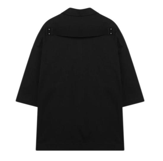 26SS 릭 오웬스 반팔 티셔츠 RU01F2298TE 09 BLACK - RICK OWENS