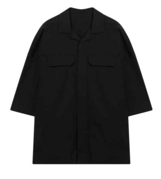 26SS 릭 오웬스 반팔 티셔츠 RU01F2298TE 09 BLACK