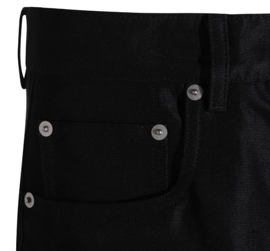 26SS 릭 오웬스 스트레이트 팬츠 RU01F2333CDU 09 BLACK - RICK OWENS